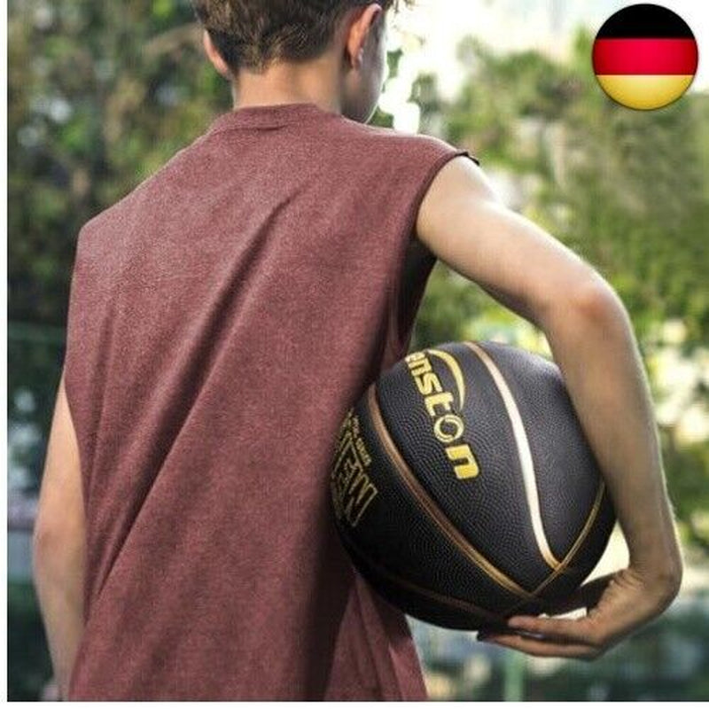 Senston Basketball Größe 7, Baskettball Mit Pumpe, Outdoor Basketbälle, An